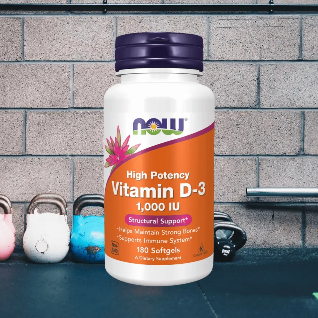 Now Foods Vitamine D3 1000IE 180 Stuks