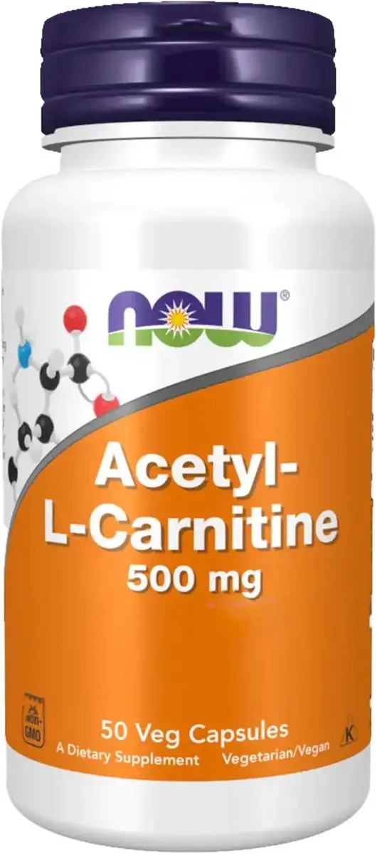 Now Foods Acetyl L-Carnitine 500mg