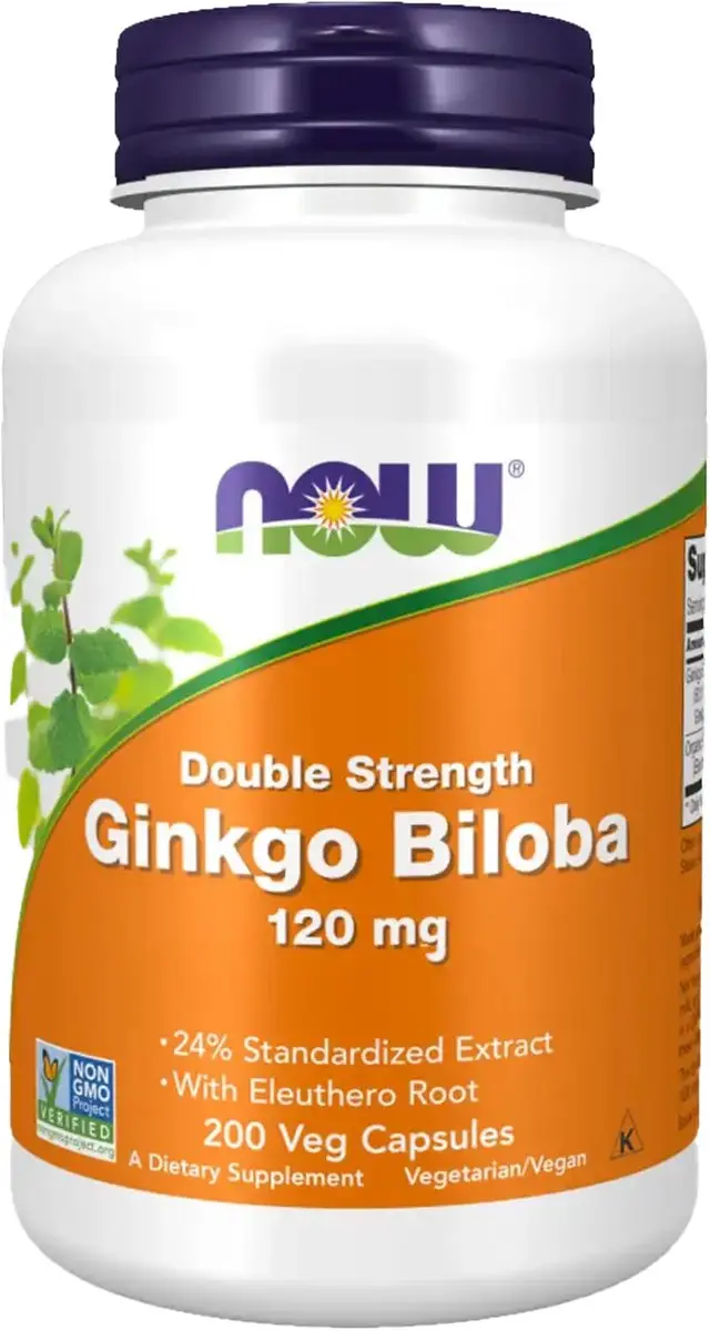 Now Foods Ginkgo Biloba 120mg