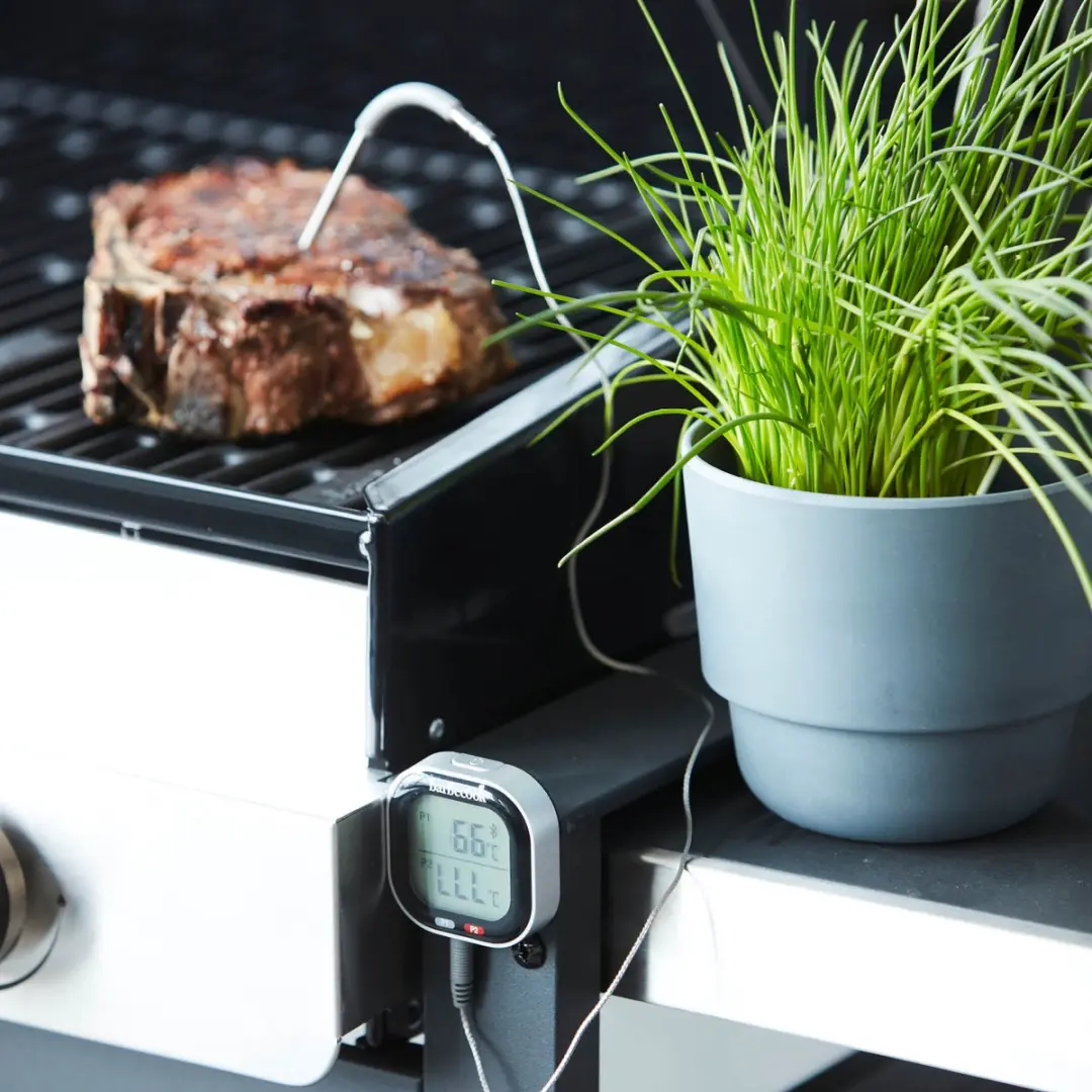 Barbecook BBQ Thermometer Bluetooth Digitaal - Zwart