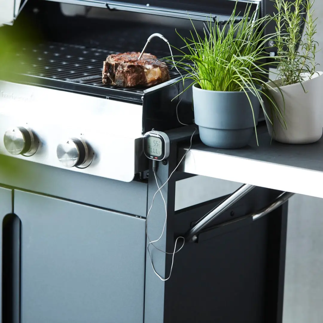 Barbecook BBQ Thermometer Bluetooth Digitaal - Zwart