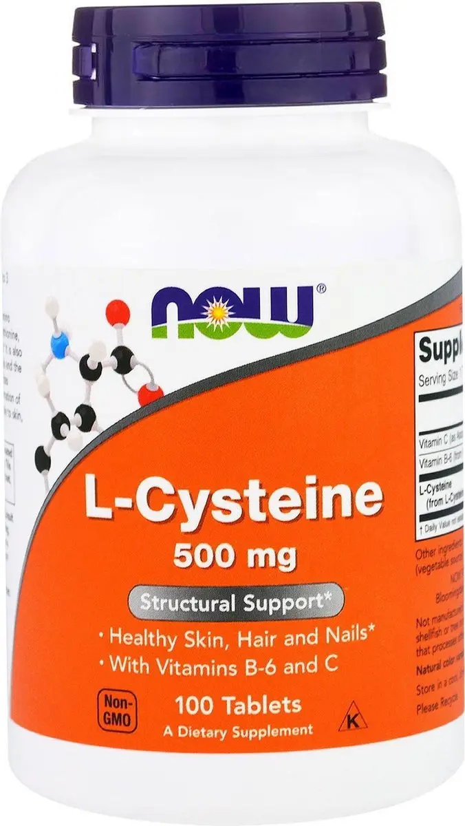 Now Foods L-Cystine 500mg