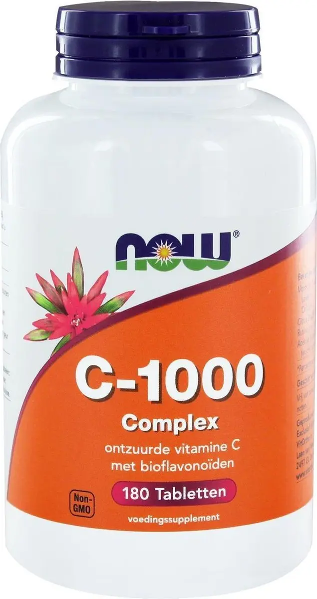 Now Foods Vitamine C-1000 Complex 180 Tabletten