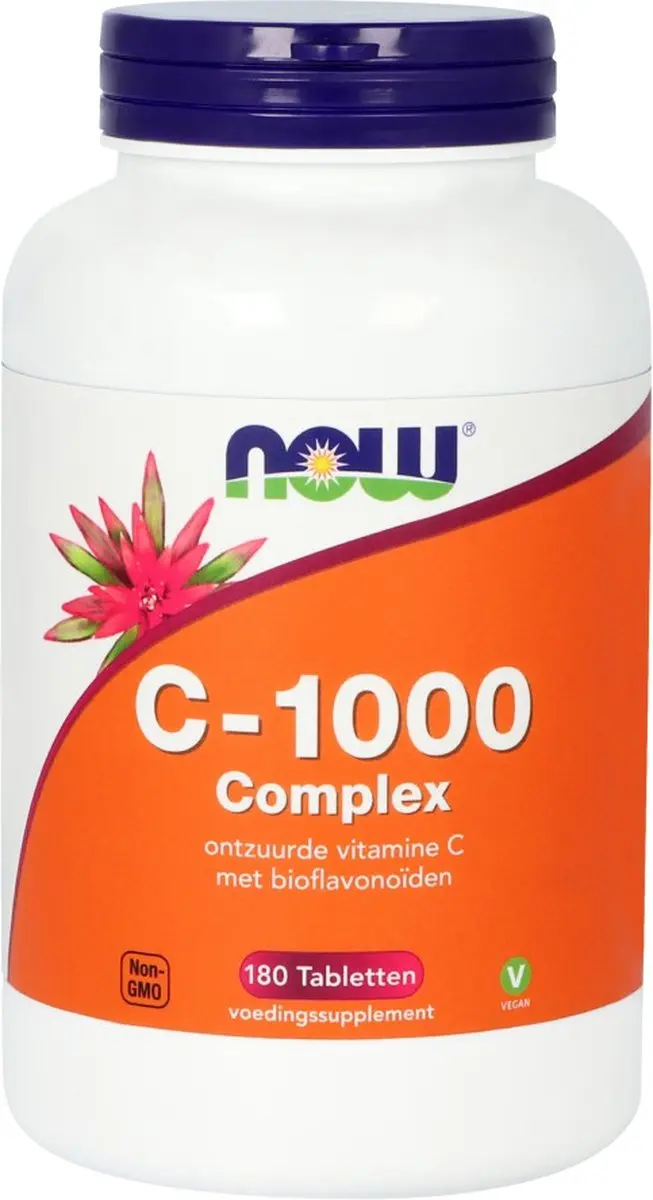 Now Foods Vitamine C-1000 Complex 180 Tabletten