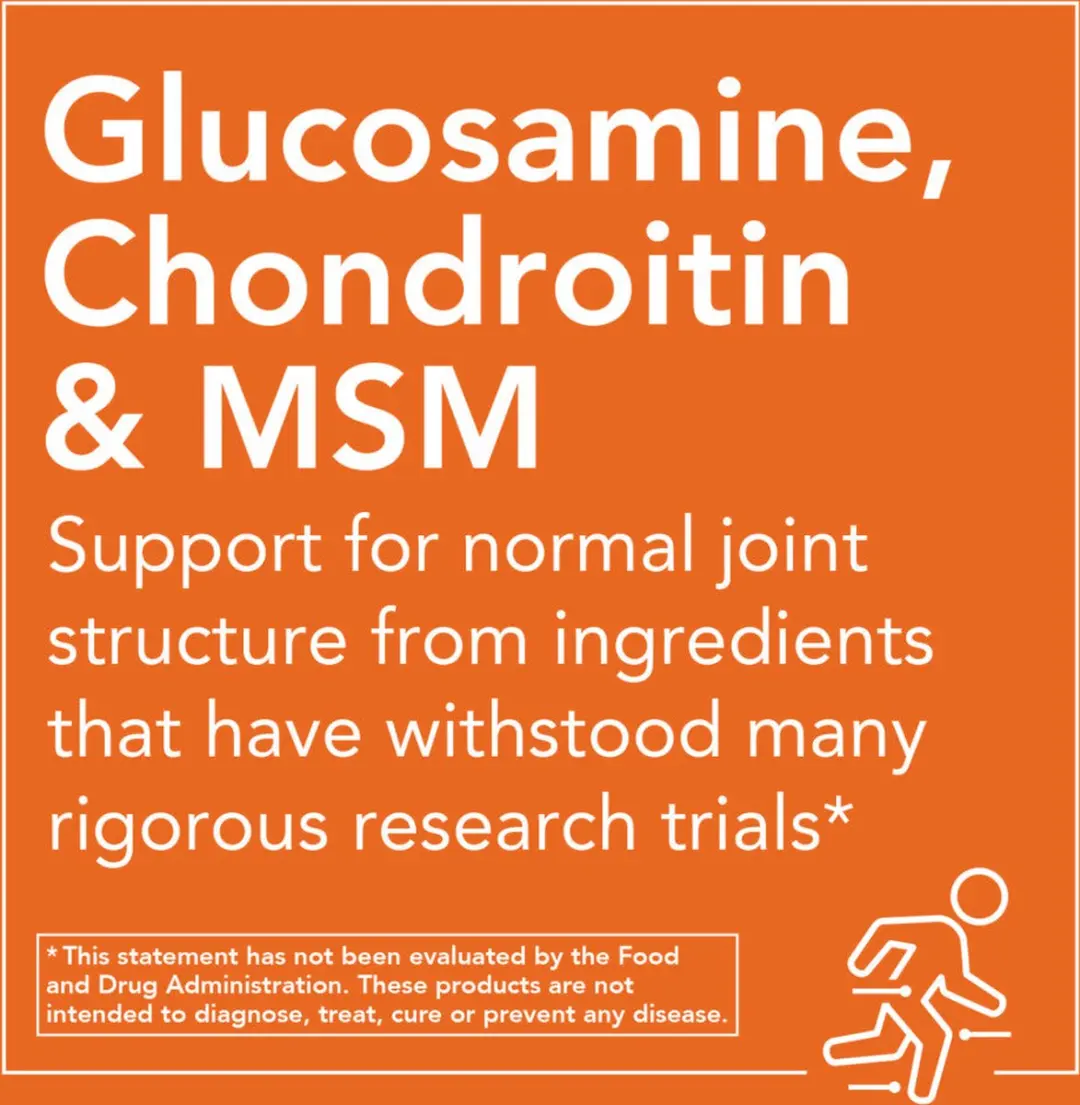 Now Foods Glucosamine & MSM 240 V-caps - afbeelding 6 van 6