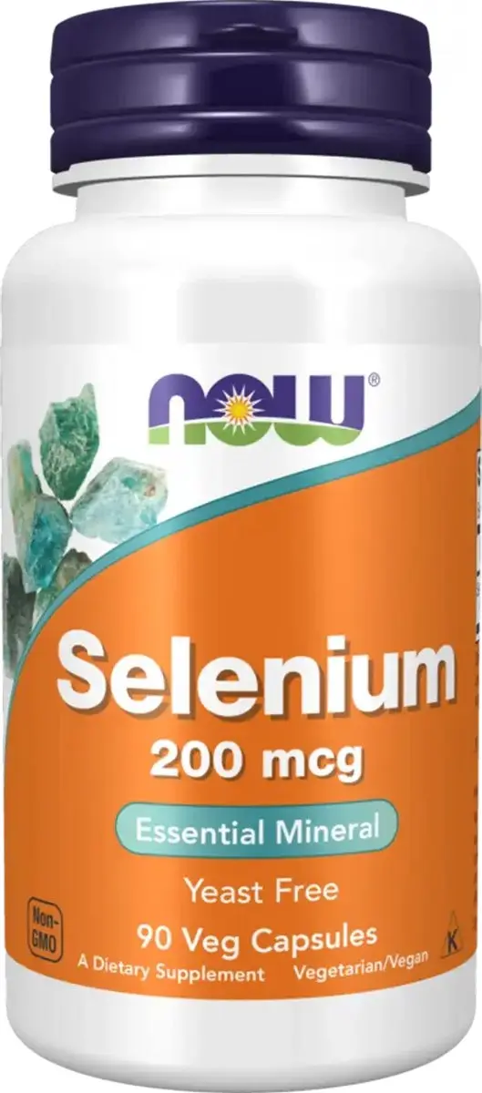 Now Foods Selenium 200mcg Capsules