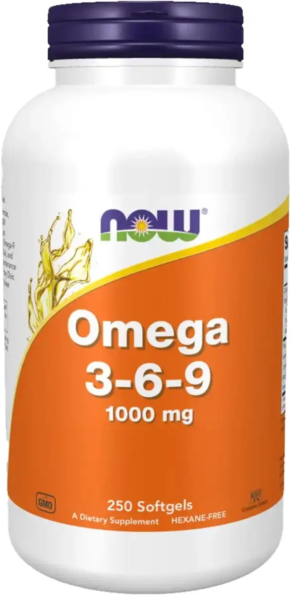 Now Foods Omega 3-6-9 250 Softgels