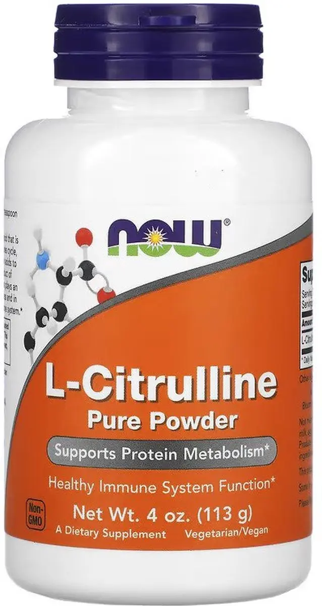 Now Foods L-Citrulline Poeder 113g