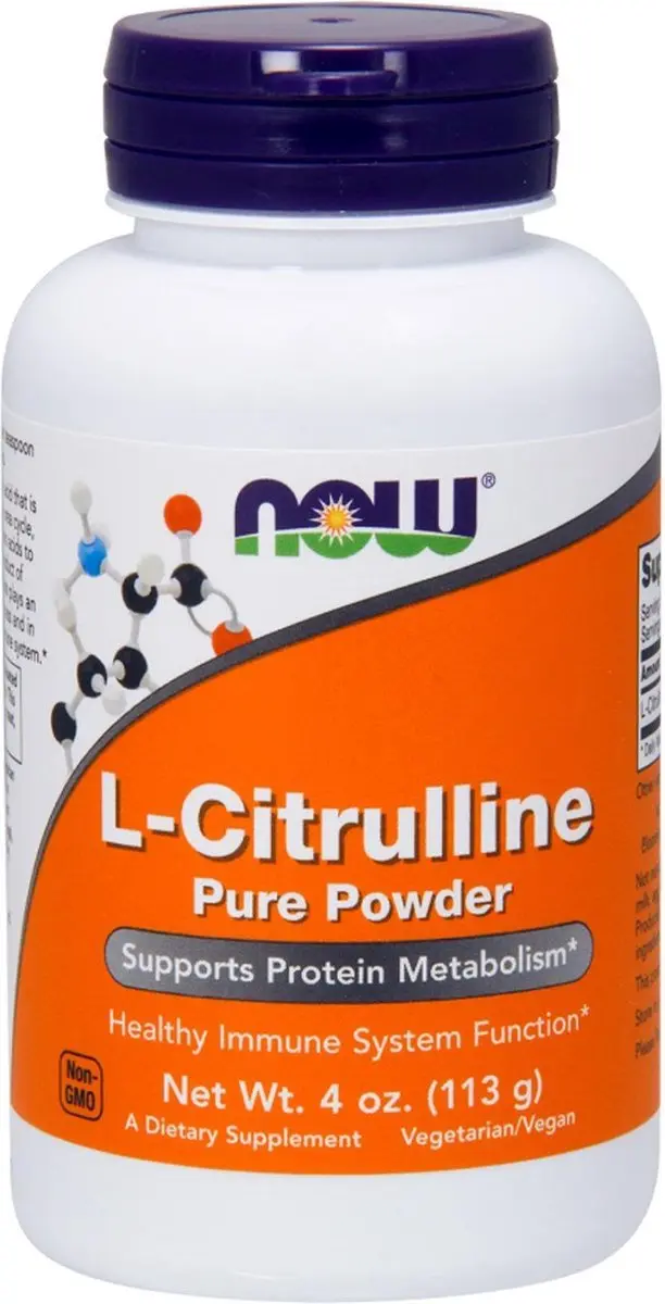 Now Foods L-Citrulline Poeder 113g