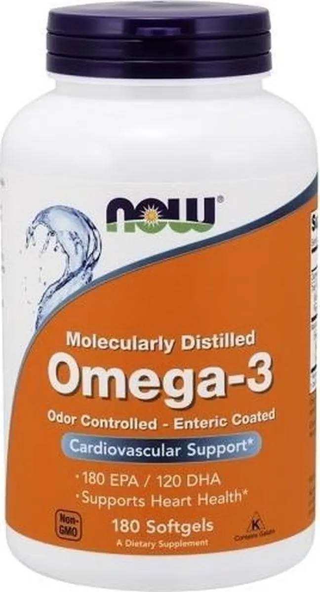Now Foods Omega-3 Visolie 180 Softgels