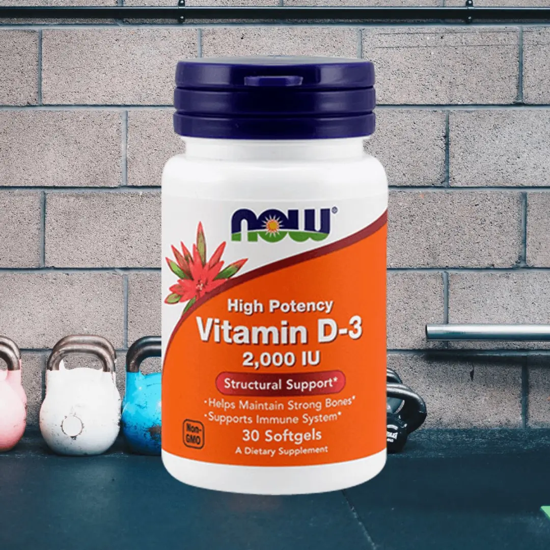 Now Foods Vitamine D3 2000IE 15 Stuks