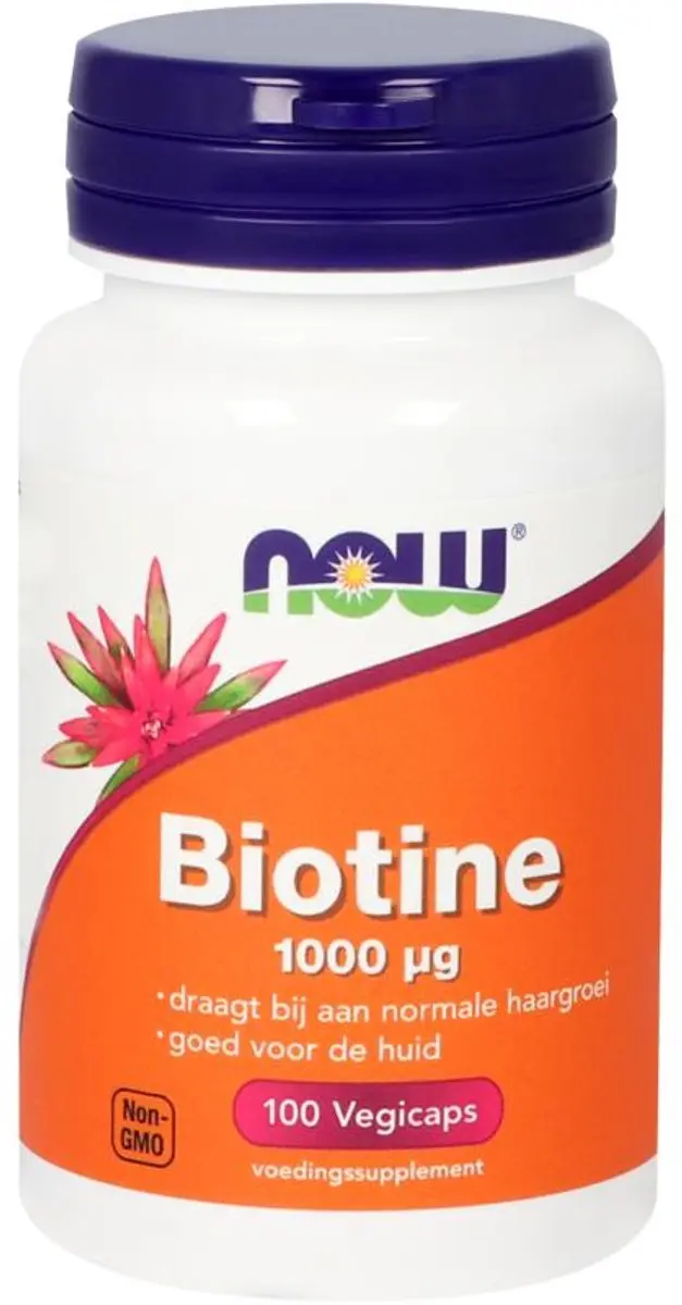 Now Foods Biotine 1000 µg 100 Capsules