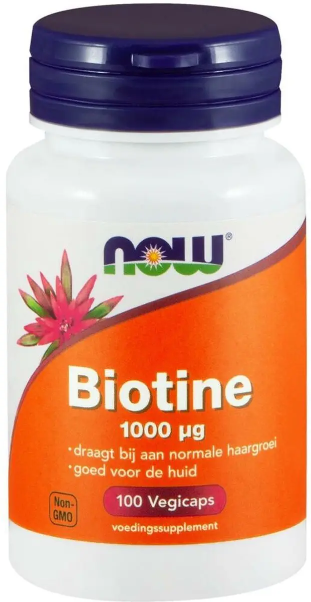 Now Foods Biotine 1000 µg 100 Capsules