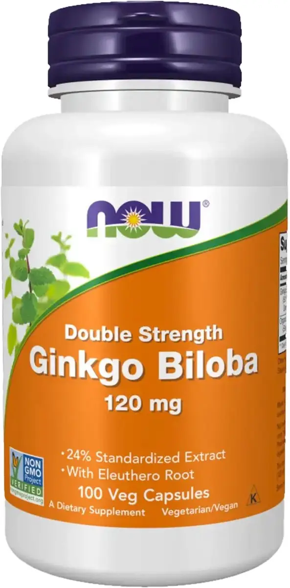 Now Foods Ginkgo Biloba 120mg
