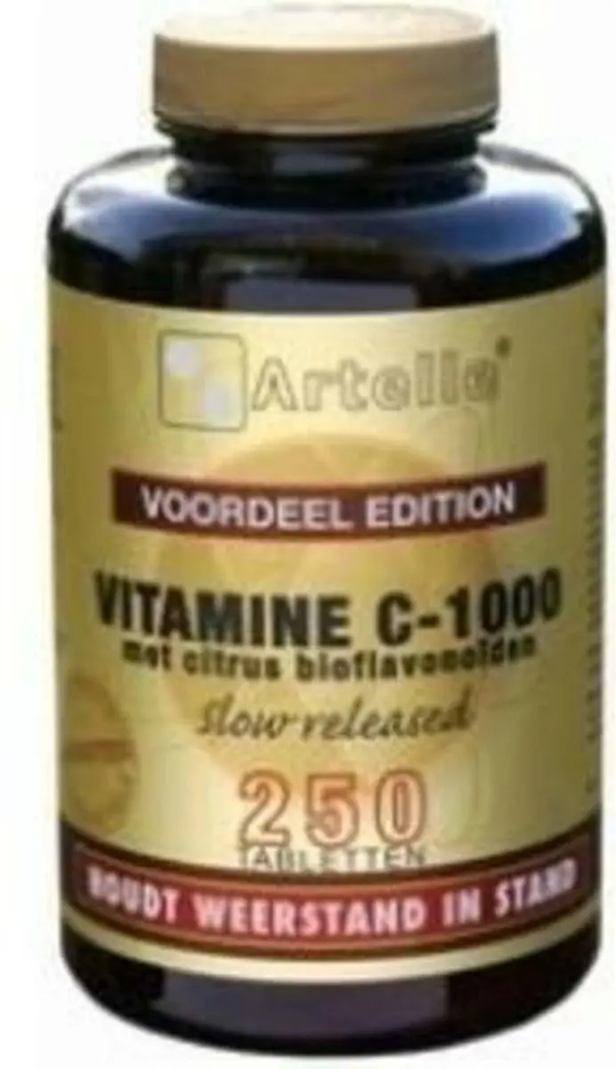 Artelle Vitamine C-1000 Met Bioflavonoïden 250 tabletten