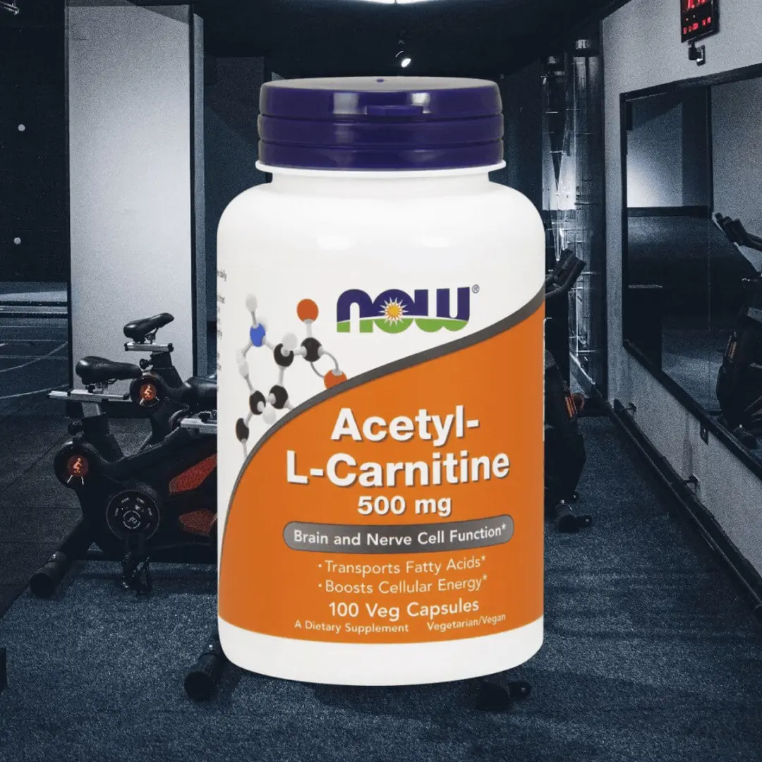 Now Foods Acetyl-L-Carnitine 500mg - 100 Vegicaps
