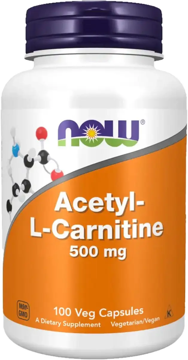 Now Foods Acetyl-L-Carnitine 500mg