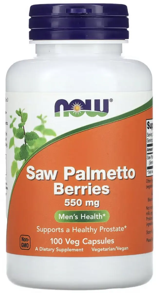 Now Foods Saw Palmetto 550mg Capsules