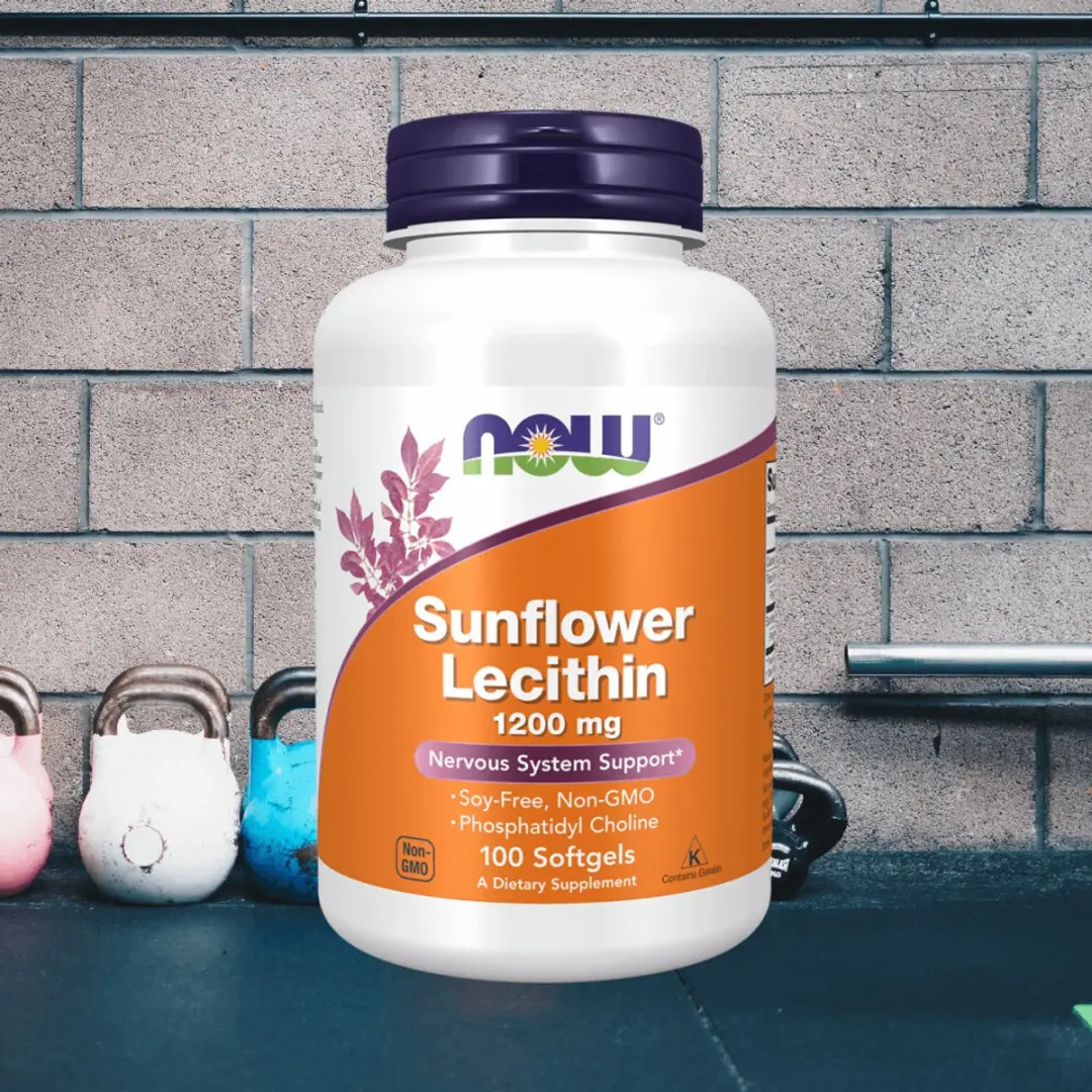 Now Foods Sunflower Lecithin 1200mg - 200 Softgels
