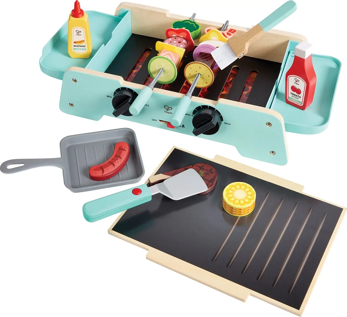 Hape Sissende Bakplaat & Grill BBQ