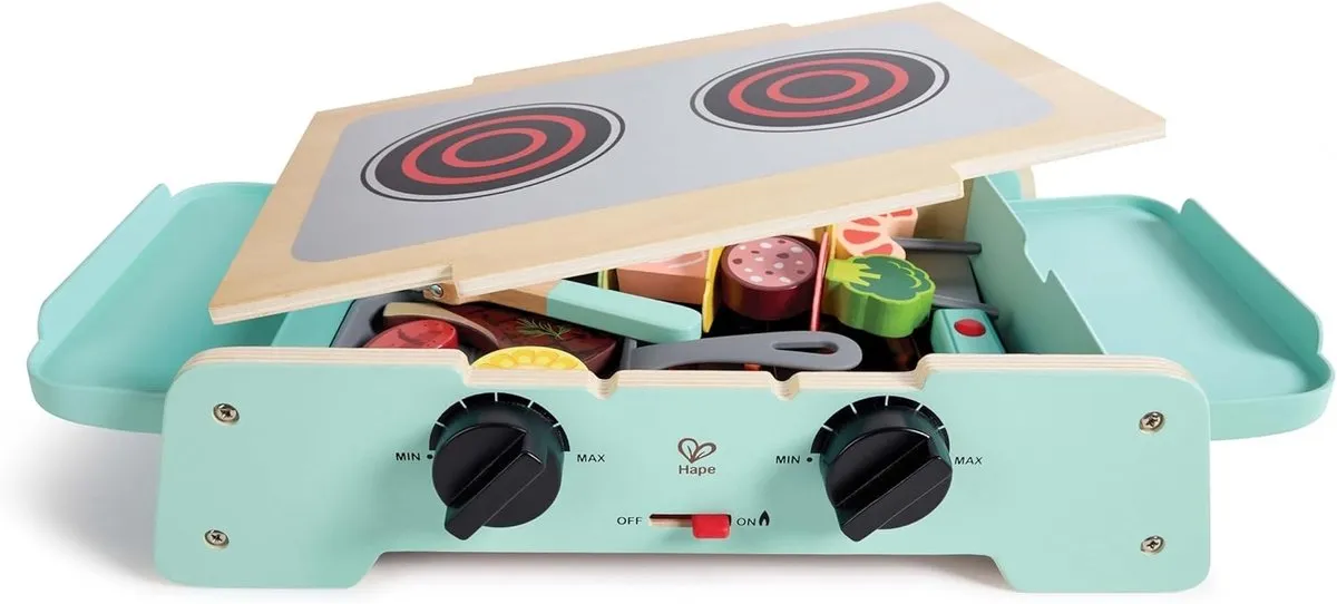 Hape Sissende Bakplaat & Grill BBQ - Multicolor