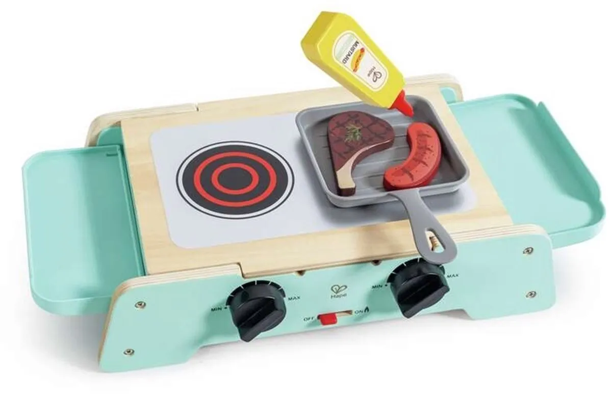 Hape Sissende Bakplaat & Grill BBQ - Multicolor
