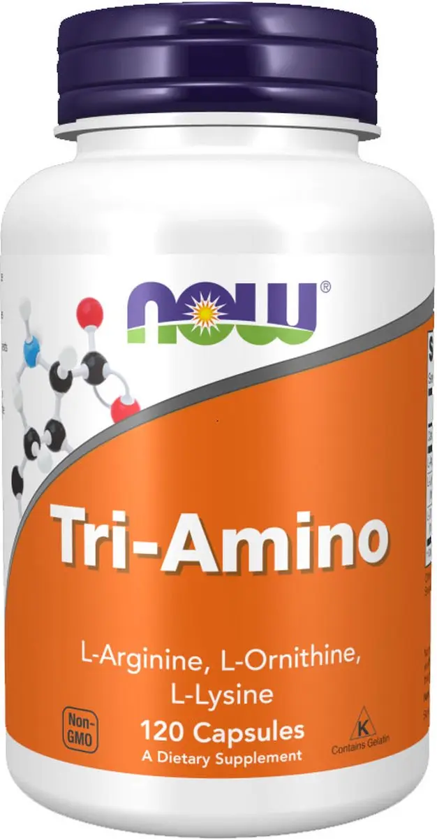 Now Foods Tri-Amino 120 Capsules