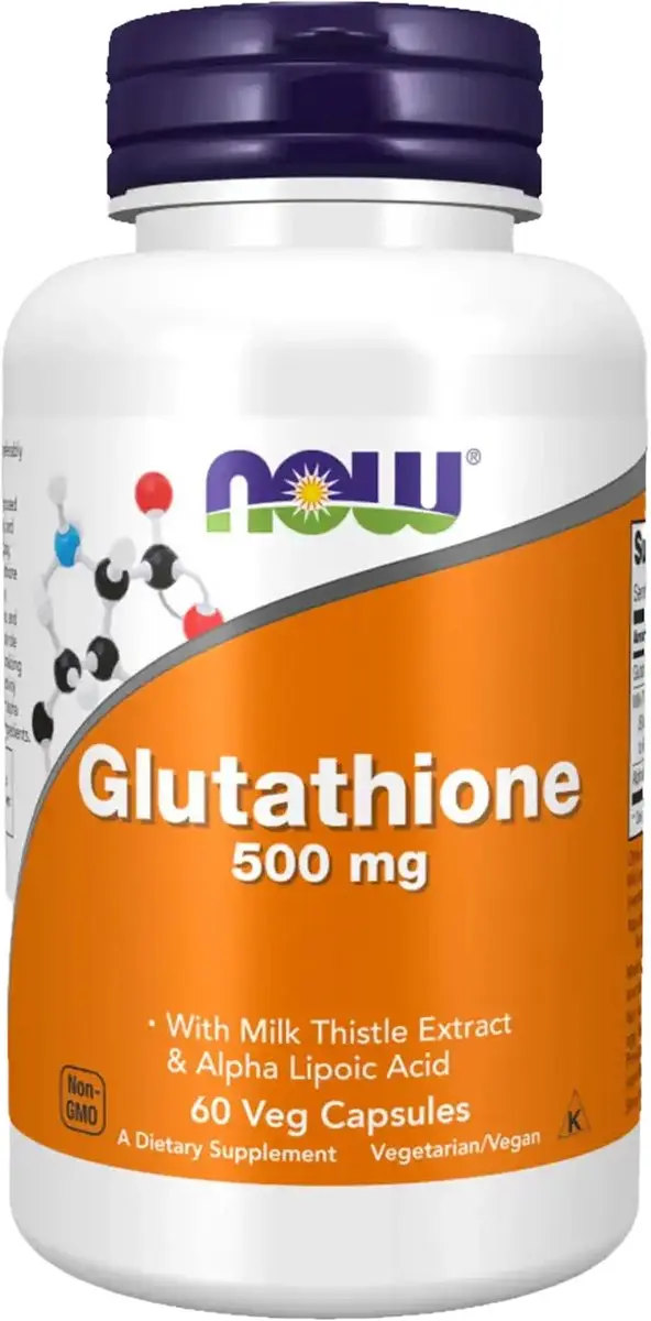 Now Foods Glutathion 500mg 60 Vcaps