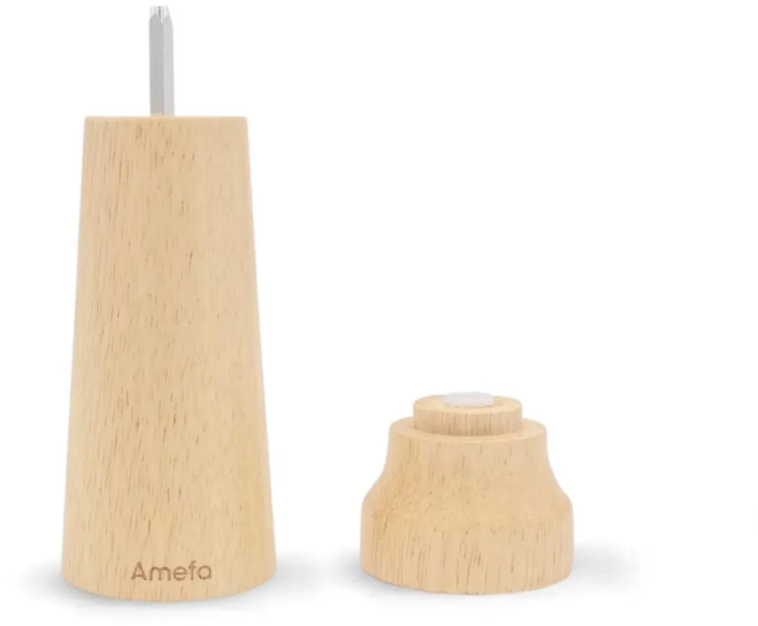Amefa Zout- en Pepermolenset 15cm - Hout - 2-delig