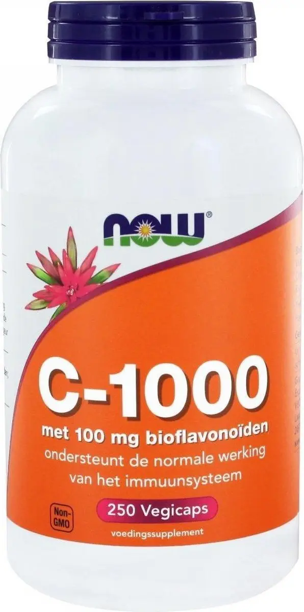 Now Foods Vitamine C 1000mg Bioflavonoïden 250ml