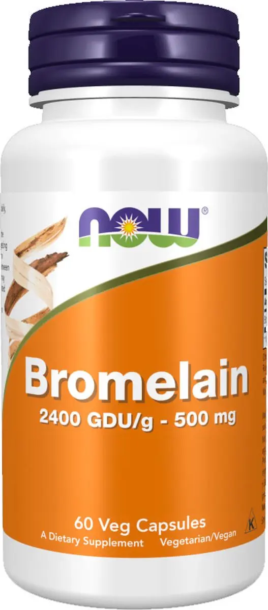 Now Foods Bromelain 60 Vcaps
