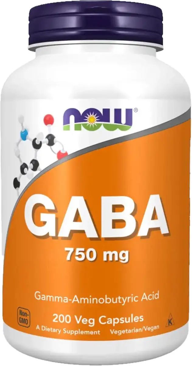 Now Foods GABA Capsules 750mg