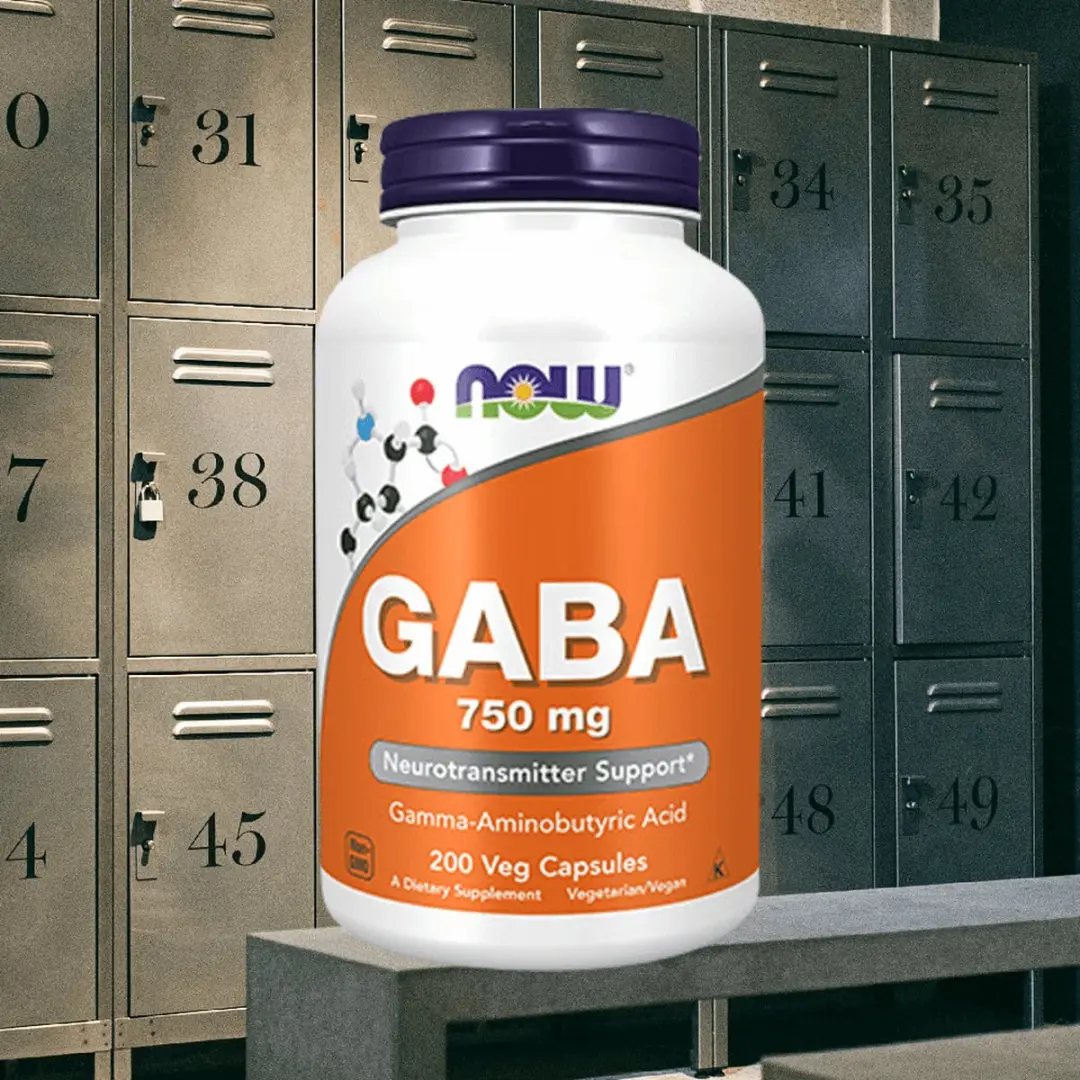 Now Foods GABA Capsules 750mg - 200 Vegan