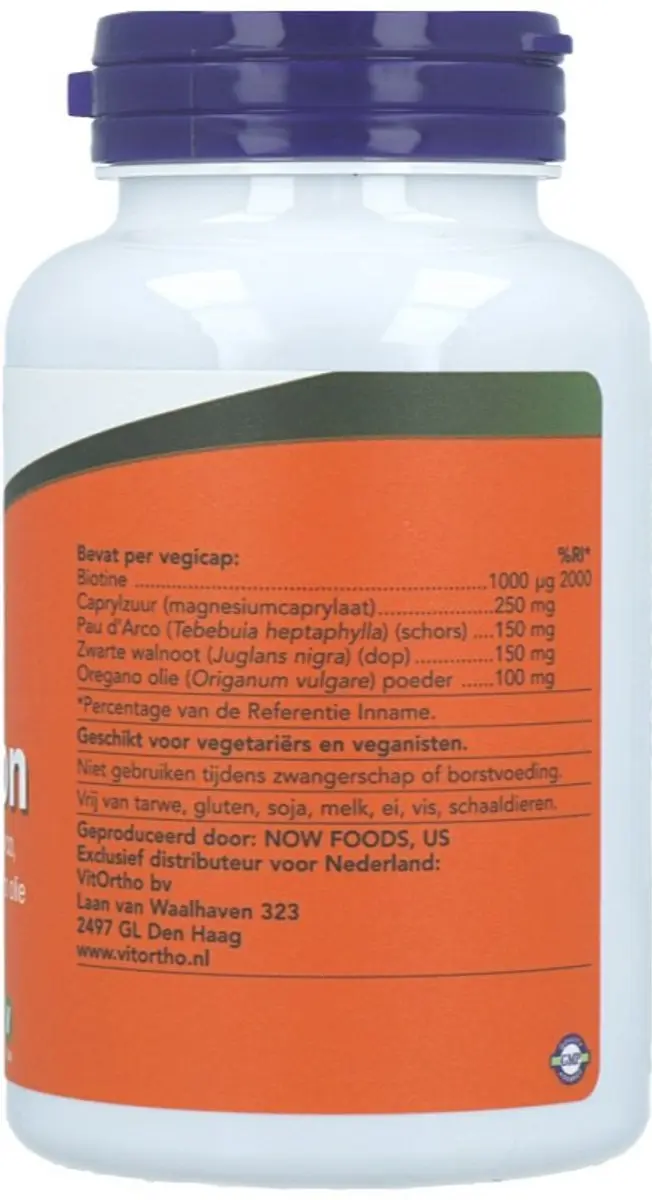 Now Foods Kandillon Vegicaps - 90 Stuks