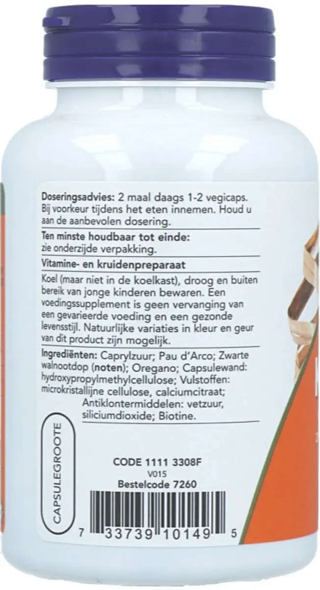 Now Foods Kandillon Vegicaps - 90 Stuks