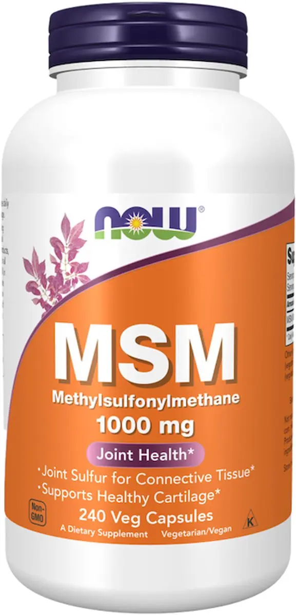 Now Foods MSM 1000mg - 120 Stuks