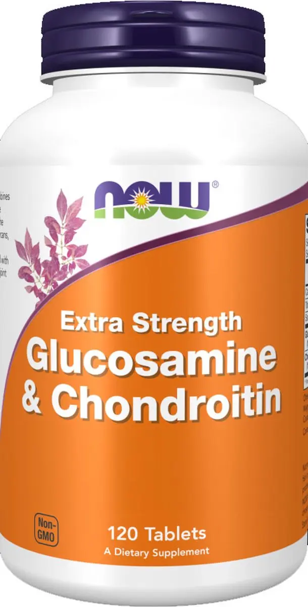 Now Foods Glucosamine & Chondroitin Extra Strength 120 tabletten