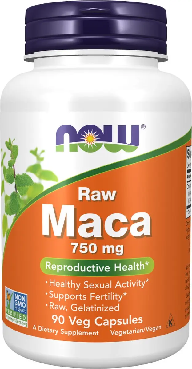 Now Foods Maca 750mg Raw
