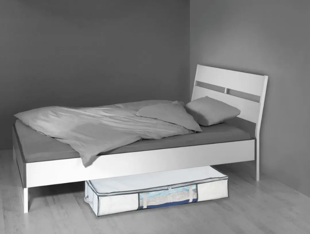 Wenko Vacuümopbergdoos 70L - 105cm - Wit/Grijs - afbeelding 6 van 6