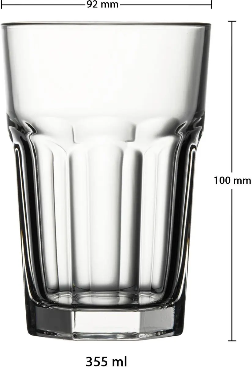 Pasabahce Casablanca Longdrinkglazen 355ml - 60 Stuks - afbeelding 2 van 3