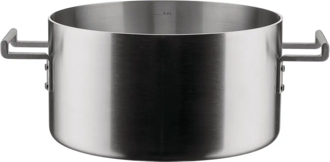 Alessi Convivio Kookpan 5.4L - ø24cm - Zilver - afbeelding 6 van 6
