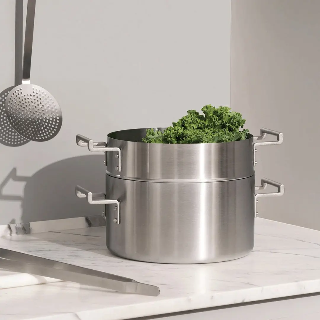 Alessi Convivio Kookpan 5.4L - ø24cm - Zilver