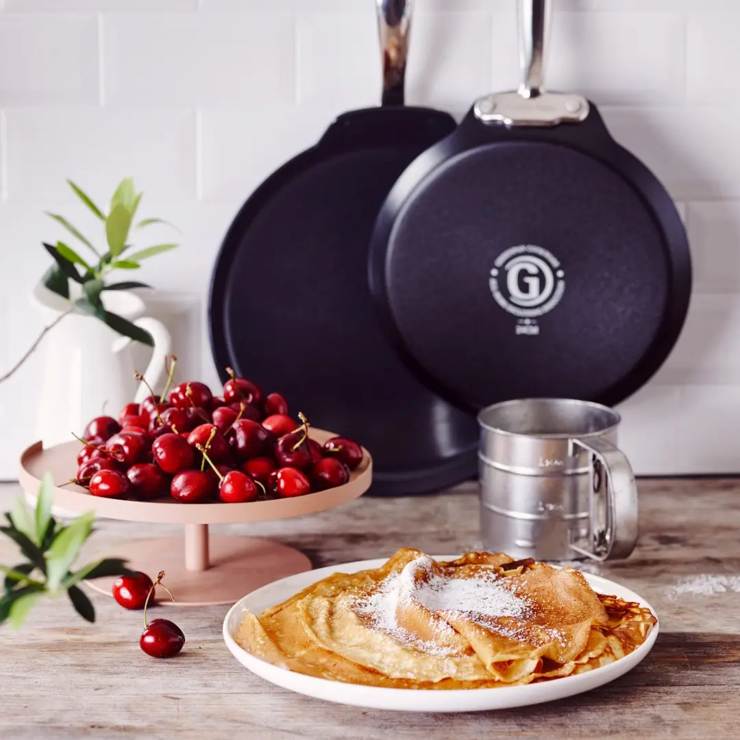 GreenPan Barcelona Pro Pannenkoekenpan 28cm - PFAS-vrij - Zilver
