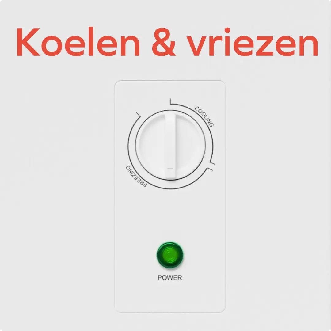 KitchenBrothers KB1004233 Vrieskist 198L - Wit