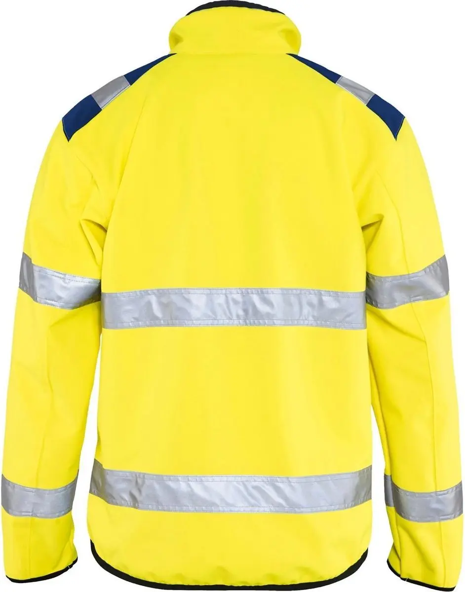 Blåkläder Softshell Werkjas High Vis