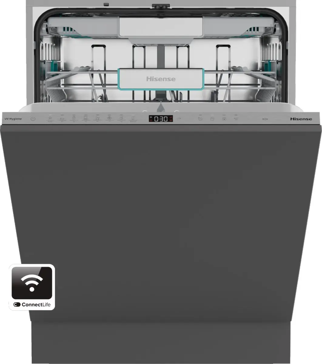 Hisense HV693A65UVAD Inbouwvaatwasser 16 Couverts