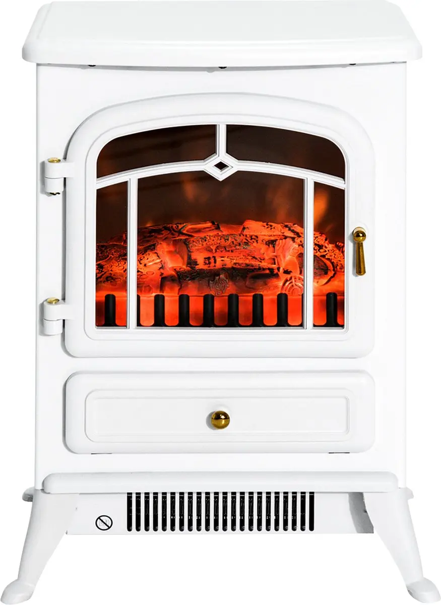 Homcom Elektrische Kachel 1850W - Wit