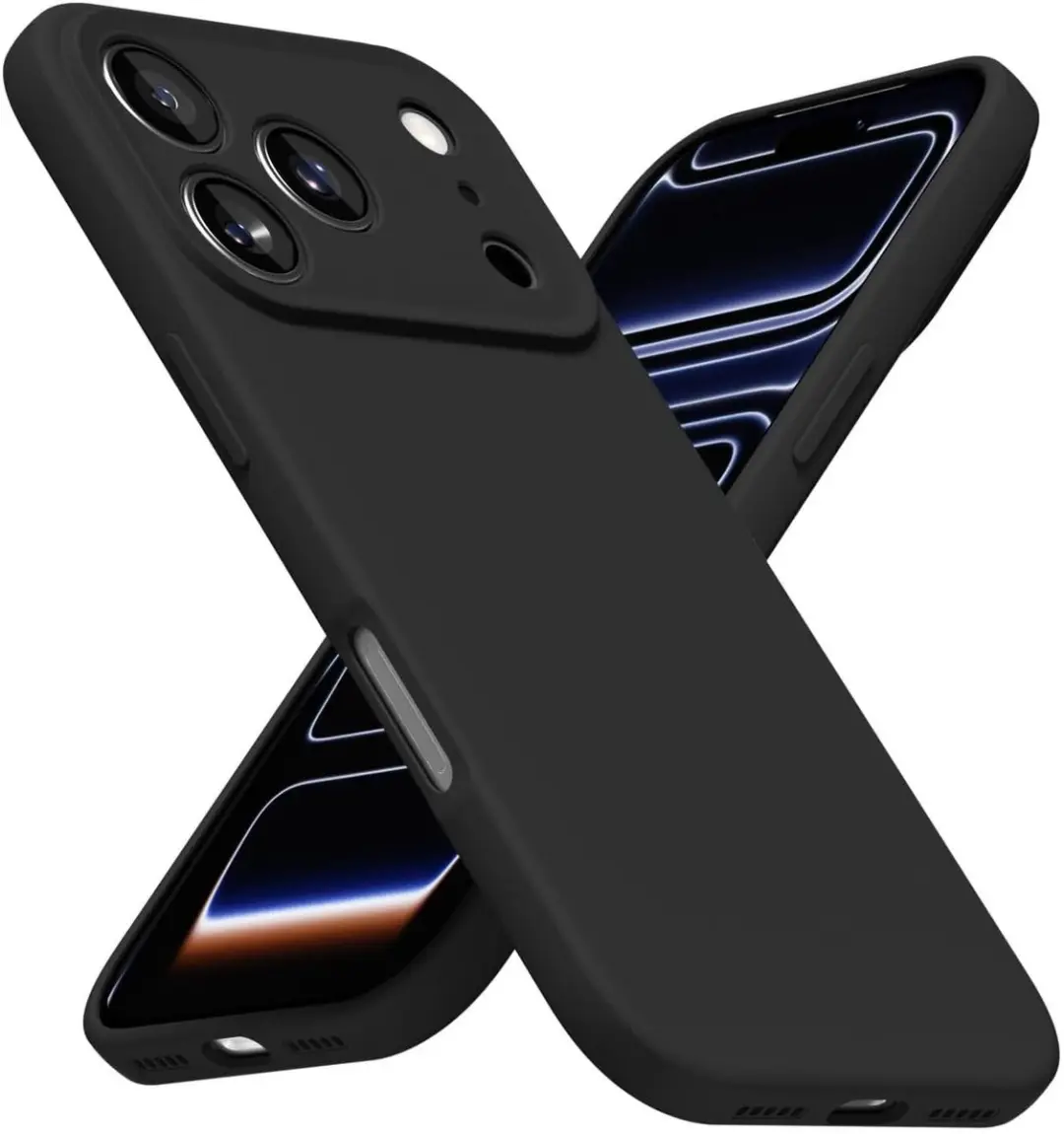 Selected by GSMpunt Zwart Dun TPU Hoesje iPhone 17 Pro Max