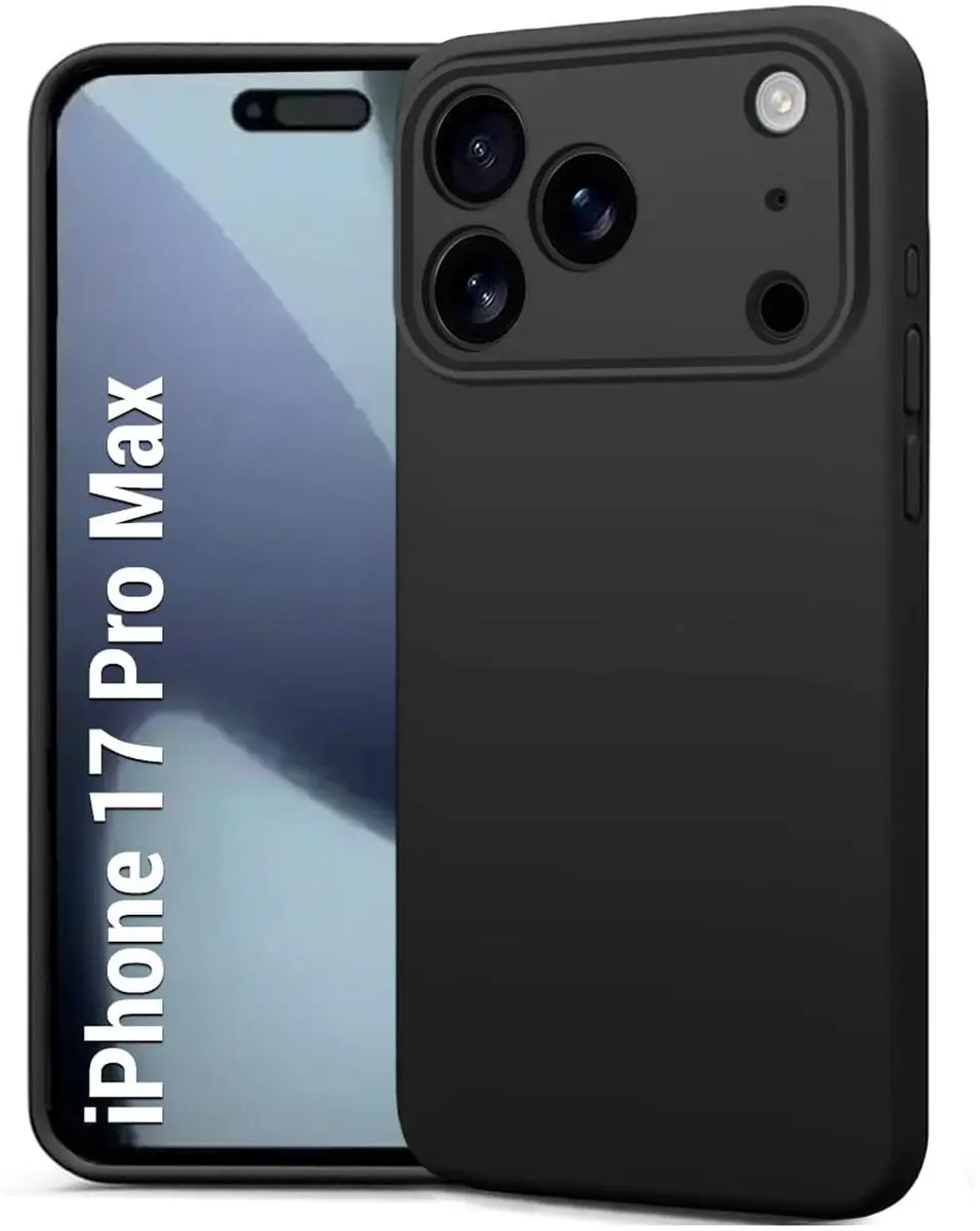 Selected by GSMpunt Zwart Dun TPU Hoesje iPhone 17 Pro Max
