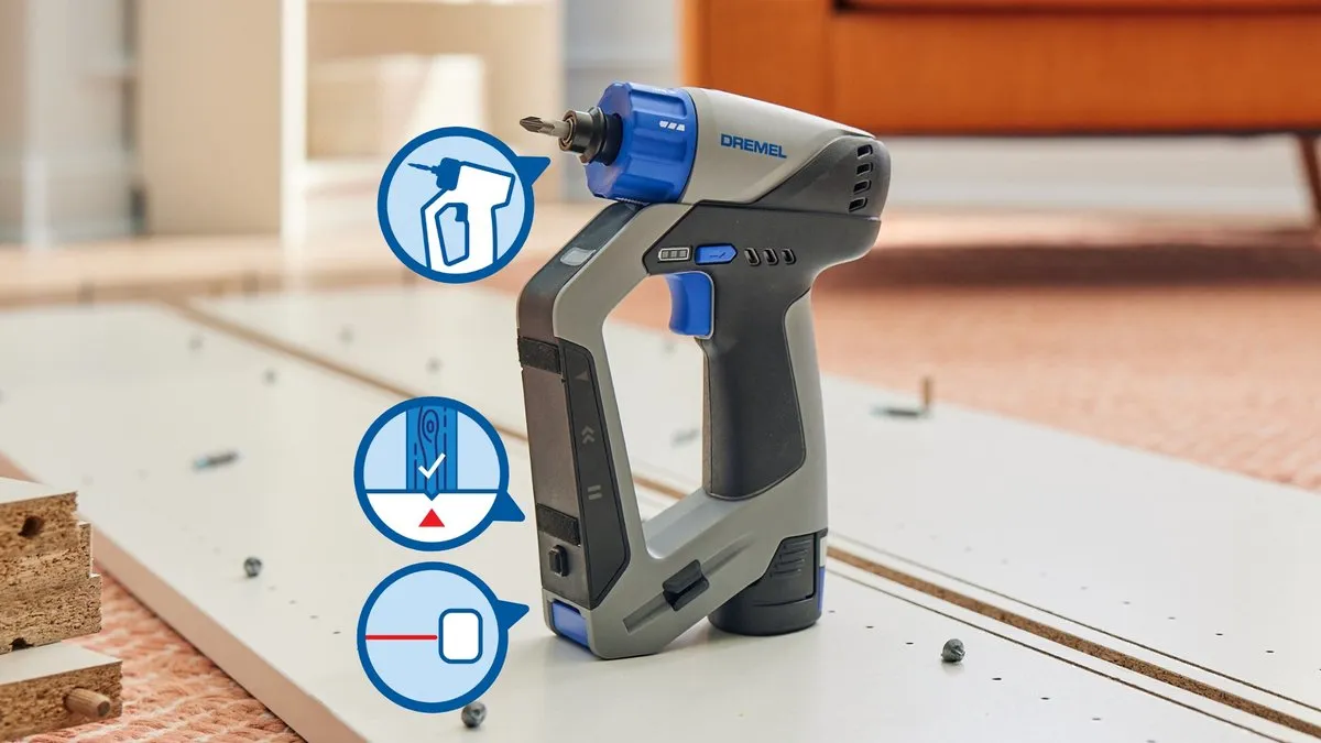 Dremel BluePrint 3-in-1 Accuboormachine F013DD12JA - 12V 2.0Ah - 21 standen